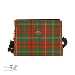 Scottish Canvas Bag Hay Ancient Clan Tartan Waterproof Canvas Bag - Classic Scottish Plaid Tartan Plaid