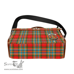 Scottish Canvas Bag Chattan Clan Clan Tartan Waterproof Canvas Bag - Crest Classic Scottish Plaid Tartan Plaid