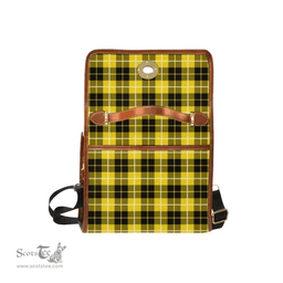Scottish Canvas Bag Barclay Dress Modern Clan Tartan Waterproof Canvas Bag - Classic Scottish Plaid Tartan Plaid
