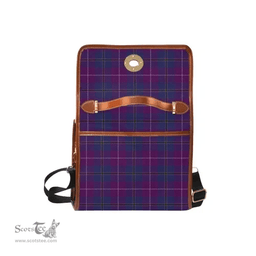 Scottish Canvas Bag Pride of Glencoe Clan Tartan Waterproof Canvas Bag - Classic Scottish Plaid Tartan Plaid
