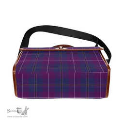 Scottish Canvas Bag Pride of Glencoe Clan Tartan Waterproof Canvas Bag - Classic Scottish Plaid Tartan Plaid