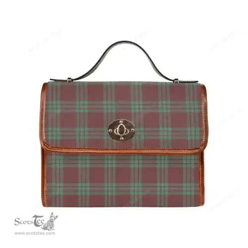 Scottish Canvas Bag MacGregor Hunting Ancient Clan Tartan Waterproof Canvas Bag - Classic Scottish Plaid Tartan Plaid