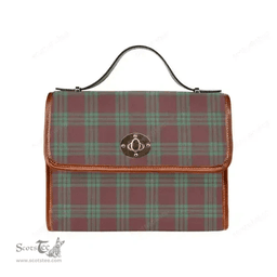 Scottish Canvas Bag MacGregor Hunting Ancient Clan Tartan Waterproof Canvas Bag - Classic Scottish Plaid Tartan Plaid