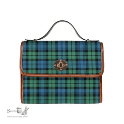 Scottish Canvas Bag Campbell Ancient 01 Clan Tartan Waterproof Canvas Bag - Classic Scottish Plaid Tartan Plaid