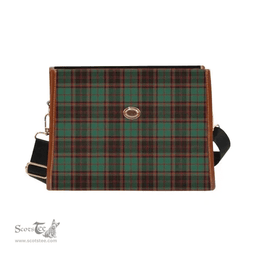 Scottish Canvas Bag Buchan Ancient Clan Tartan Waterproof Canvas Bag - Classic Scottish Plaid Tartan Plaid