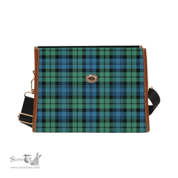 Scottish Canvas Bag Campbell Ancient 01 Clan Tartan Waterproof Canvas Bag - Classic Scottish Plaid Tartan Plaid