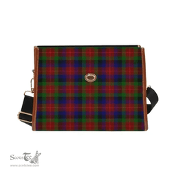 Scottish Canvas Bag Tennant Clan Tartan Waterproof Canvas Bag - Classic Scottish Plaid Tartan Plaid