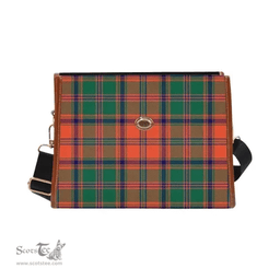 Scottish Canvas Bag Stewart of Appin Ancient Clan Tartan Waterproof Canvas Bag - Classic Scottish Plaid Tartan Plaid