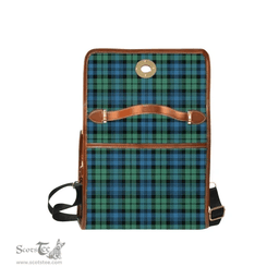 Scottish Canvas Bag Campbell Ancient 01 Clan Tartan Waterproof Canvas Bag - Classic Scottish Plaid Tartan Plaid
