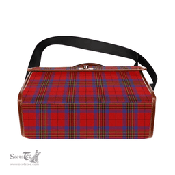 Scottish Canvas Bag Leslie Modern Clan Tartan Waterproof Canvas Bag - Classic Scottish Plaid Tartan Plaid