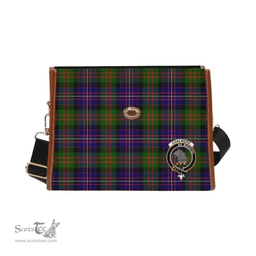 Scottish Canvas Bag Chalmers Clan Clan Tartan Waterproof Canvas Bag - Crest Classic Scottish Plaid Tartan Plaid