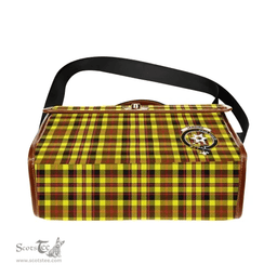 Scottish Canvas Bag Jardine Clan Clan Tartan Waterproof Canvas Bag - Crest Classic Scottish Plaid Tartan Plaid
