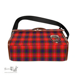 Scottish Canvas Bag Fraser Clan Clan Tartan Waterproof Canvas Bag - Crest Classic Scottish Plaid Tartan Plaid