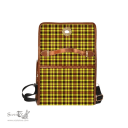 Scottish Canvas Bag Jardine Clan Clan Tartan Waterproof Canvas Bag - Crest Classic Scottish Plaid Tartan Plaid