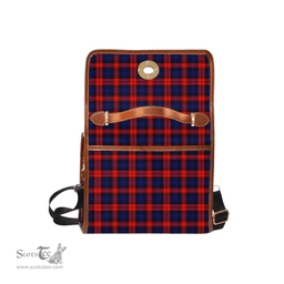 Scottish Canvas Bag MacLachlan Clan Clan Tartan Waterproof Canvas Bag - Crest Classic Scottish Plaid Tartan Plaid