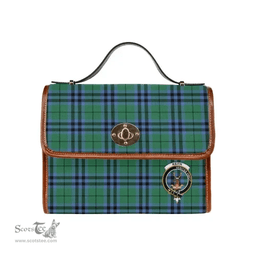 Scottish Canvas Bag Keith Clan Clan Tartan Waterproof Canvas Bag - Crest Classic Scottish Plaid Tartan Plaid