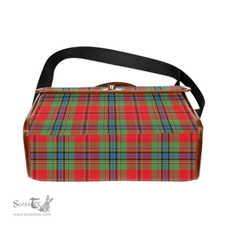 Scottish Canvas Bag MacLean of Duart Modern Clan Tartan Waterproof Canvas Bag - Classic Scottish Plaid Tartan Plaid