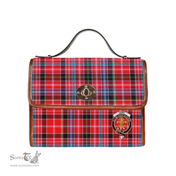 Scottish Canvas Bag Undy Clan Clan Tartan Waterproof Canvas Bag - Crest Classic Scottish Plaid Tartan Plaid