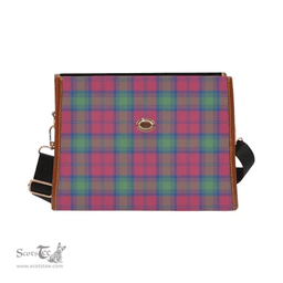 Scottish Canvas Bag Lindsay Ancient Clan Tartan Waterproof Canvas Bag - Classic Scottish Plaid Tartan Plaid