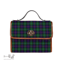 Scottish Canvas Bag Campbell of Cawdor Modern Clan Tartan Waterproof Canvas Bag - Classic Scottish Plaid Tartan Plaid