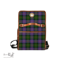 Scottish Canvas Bag Blair Modern Clan Tartan Waterproof Canvas Bag - Classic Scottish Plaid Tartan Plaid