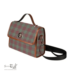 Scottish Canvas Bag MacGregor Hunting Ancient Clan Tartan Waterproof Canvas Bag - Classic Scottish Plaid Tartan Plaid