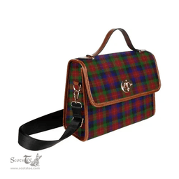 Scottish Canvas Bag Tennant Clan Tartan Waterproof Canvas Bag - Classic Scottish Plaid Tartan Plaid