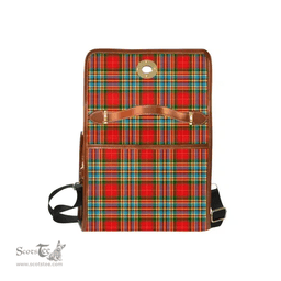 Scottish Canvas Bag Chattan Clan Tartan Waterproof Canvas Bag - Classic Scottish Plaid Tartan Plaid