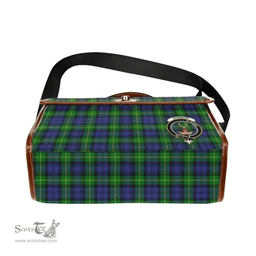 Scottish Canvas Bag Gordon Clan Clan Tartan Waterproof Canvas Bag - Crest Classic Scottish Plaid Tartan Plaid