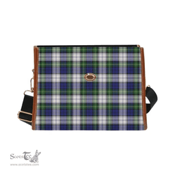 Scottish Canvas Bag Gordon Dress Modern Clan Tartan Waterproof Canvas Bag - Classic Scottish Plaid Tartan Plaid