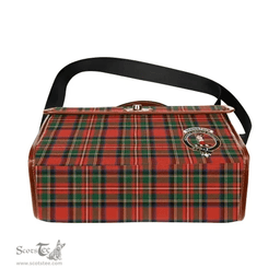 Scottish Canvas Bag Dennistoun Clan Clan Tartan Waterproof Canvas Bag - Crest Classic Scottish Plaid Tartan Plaid