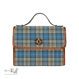 Scottish Canvas Bag Napier Ancient Clan Tartan Waterproof Canvas Bag - Classic Scottish Plaid Tartan Plaid