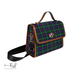 Scottish Canvas Bag Campbell of Cawdor Modern Clan Tartan Waterproof Canvas Bag - Classic Scottish Plaid Tartan Plaid