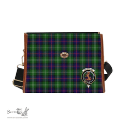 Scottish Canvas Bag Sutherland Clan Clan Tartan Waterproof Canvas Bag - Crest Classic Scottish Plaid Tartan Plaid