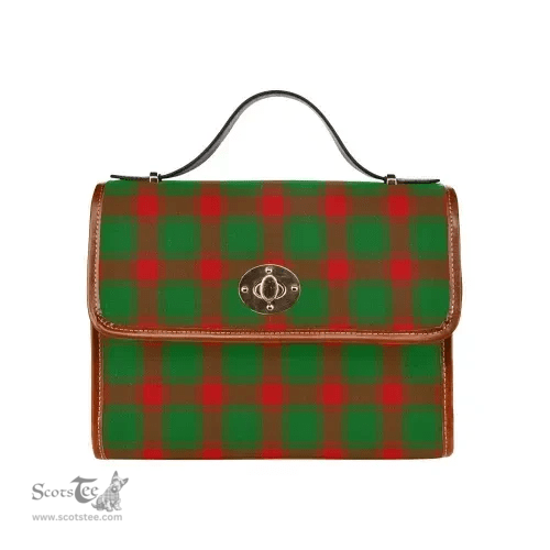 Scottish Canvas Bag Middleton Modern Clan Tartan Waterproof Canvas Bag - Classic Scottish Plaid Tartan Plaid