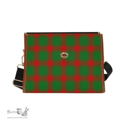 Scottish Canvas Bag Middleton Modern Clan Tartan Waterproof Canvas Bag - Classic Scottish Plaid Tartan Plaid