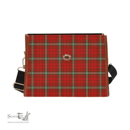 Scottish Canvas Bag MacLay Modern Clan Tartan Waterproof Canvas Bag - Classic Scottish Plaid Tartan Plaid