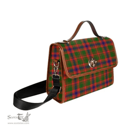Scottish Canvas Bag Nithsdale District Clan Tartan Waterproof Canvas Bag - Classic Scottish Plaid Tartan Plaid