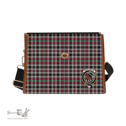 Scottish Canvas Bag Borthwick Clan Clan Tartan Waterproof Canvas Bag - Crest Classic Scottish Plaid Tartan Plaid