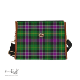 Scottish Canvas Bag Selkirk Clan Tartan Waterproof Canvas Bag - Classic Scottish Plaid Tartan Plaid