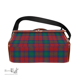 Scottish Canvas Bag Lindsay Modern Clan Tartan Waterproof Canvas Bag - Classic Scottish Plaid Tartan Plaid
