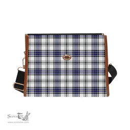 Scottish Canvas Bag Hannay Modern Clan Tartan Waterproof Canvas Bag - Classic Scottish Plaid Tartan Plaid