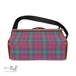 Scottish Canvas Bag Lindsay Ancient Clan Tartan Waterproof Canvas Bag - Classic Scottish Plaid Tartan Plaid