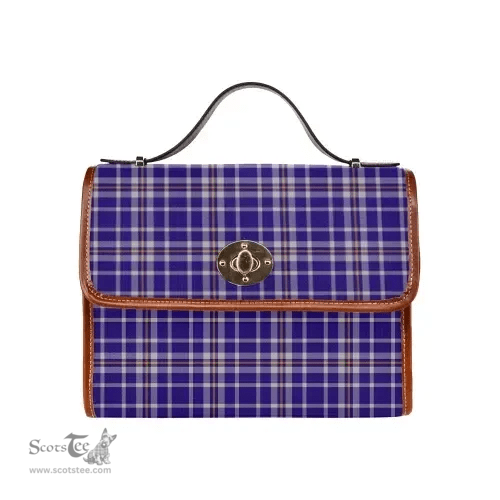Scottish Canvas Bag Ochterlony Clan Tartan Waterproof Canvas Bag - Classic Scottish Plaid Tartan Plaid