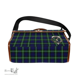 Scottish Canvas Bag Lammie Clan Clan Tartan Waterproof Canvas Bag - Crest Classic Scottish Plaid Tartan Plaid
