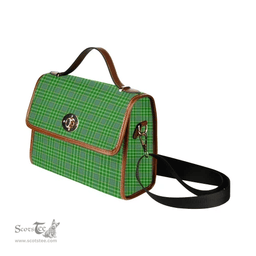 Scottish Canvas Bag Currie Clan Tartan Waterproof Canvas Bag - Classic Scottish Plaid Tartan Plaid