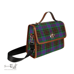 Scottish Canvas Bag Brodie Hunting Modern Clan Tartan Waterproof Canvas Bag - Classic Scottish Plaid Tartan Plaid