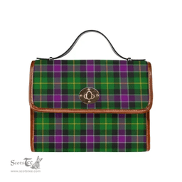 Scottish Canvas Bag Selkirk Clan Tartan Waterproof Canvas Bag - Classic Scottish Plaid Tartan Plaid