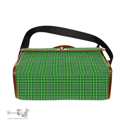 Scottish Canvas Bag Currie Clan Tartan Waterproof Canvas Bag - Classic Scottish Plaid Tartan Plaid