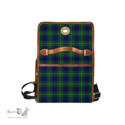 Scottish Canvas Bag Oliphant Clan Clan Tartan Waterproof Canvas Bag - Crest Classic Scottish Plaid Tartan Plaid